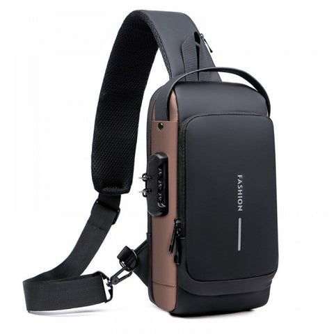 Anti-Theft Sling Bag with USB Charging Port & Adjustable Straps